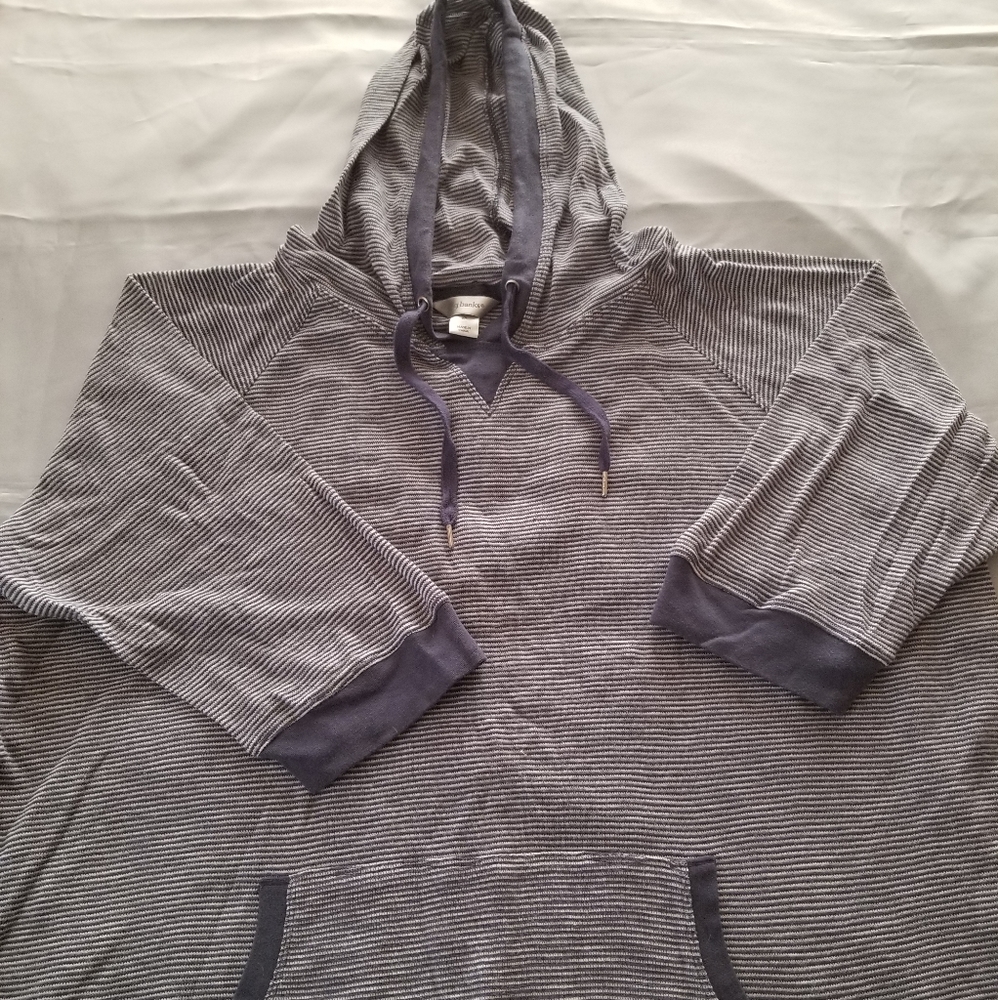 Short Sleeve Tunic Hoodie ~Sz 2X